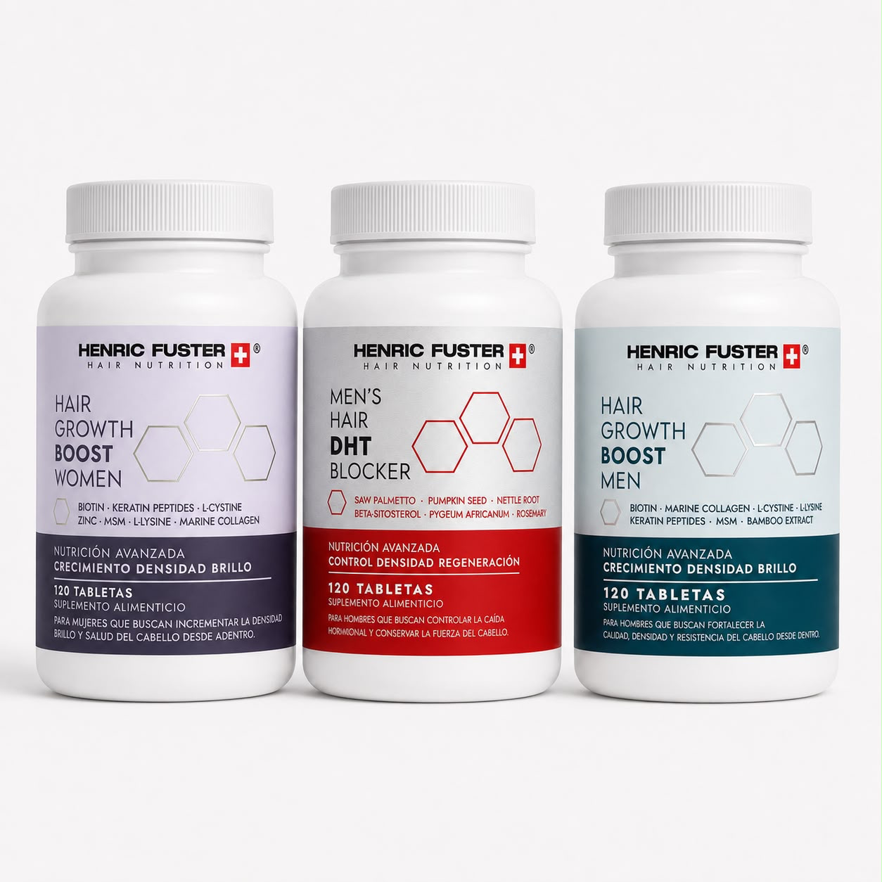 La línea de suplementos Henric Fuster